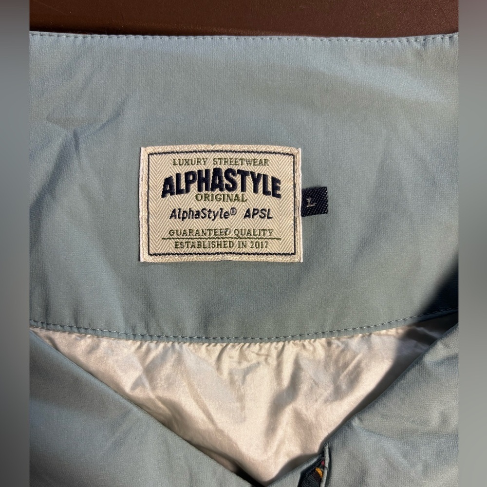 NWT AlphaStyle- Clara Padded Liner in Turquoise. Size L - Picture 4 of 11